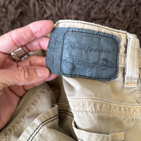 Diesel THAVAR slim skinny size 27 tan khaki jeans - Picture 14 of 15